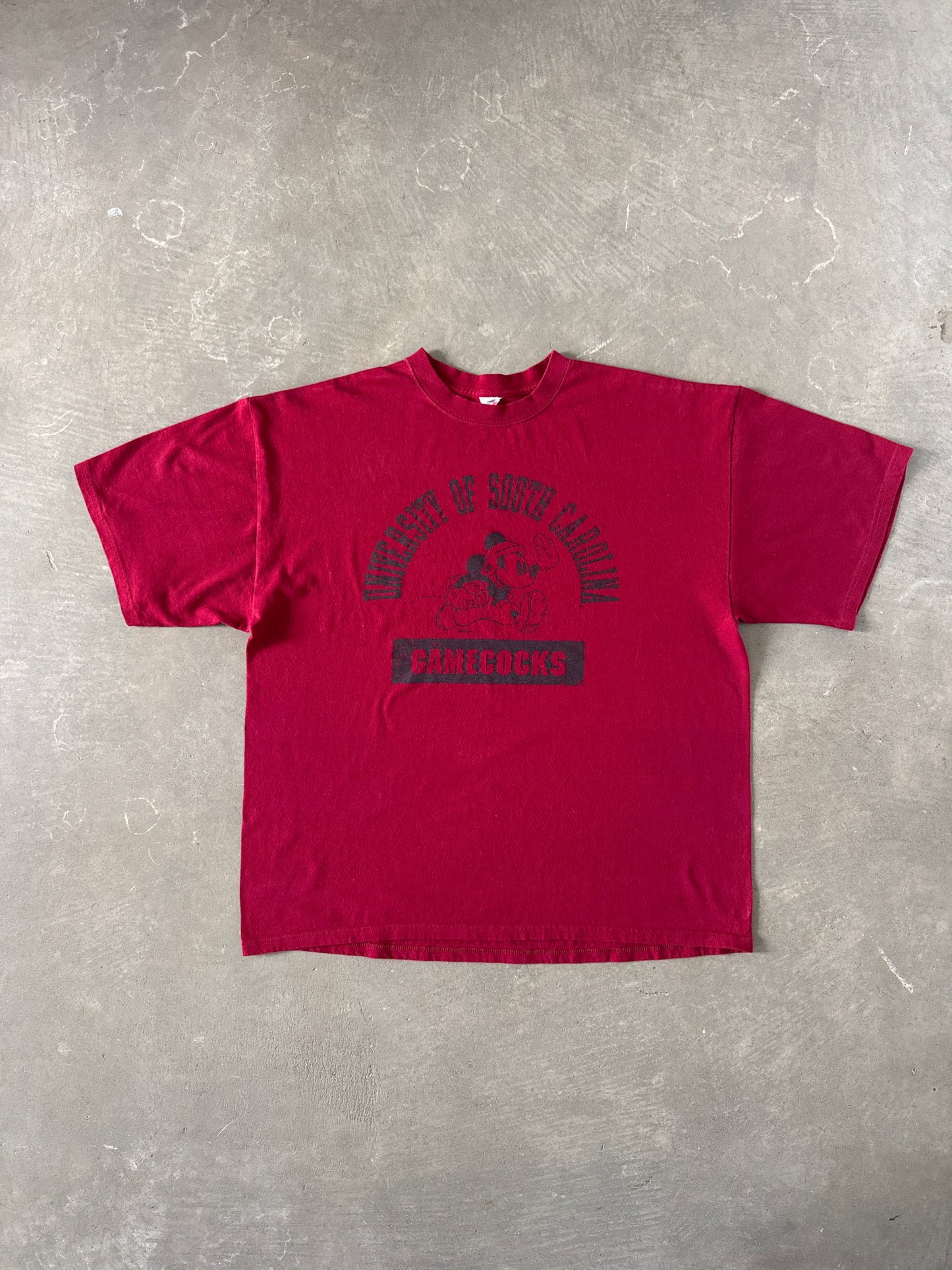 Vintage University Of South Carolina Gamecocks Mickey Mouse Tee