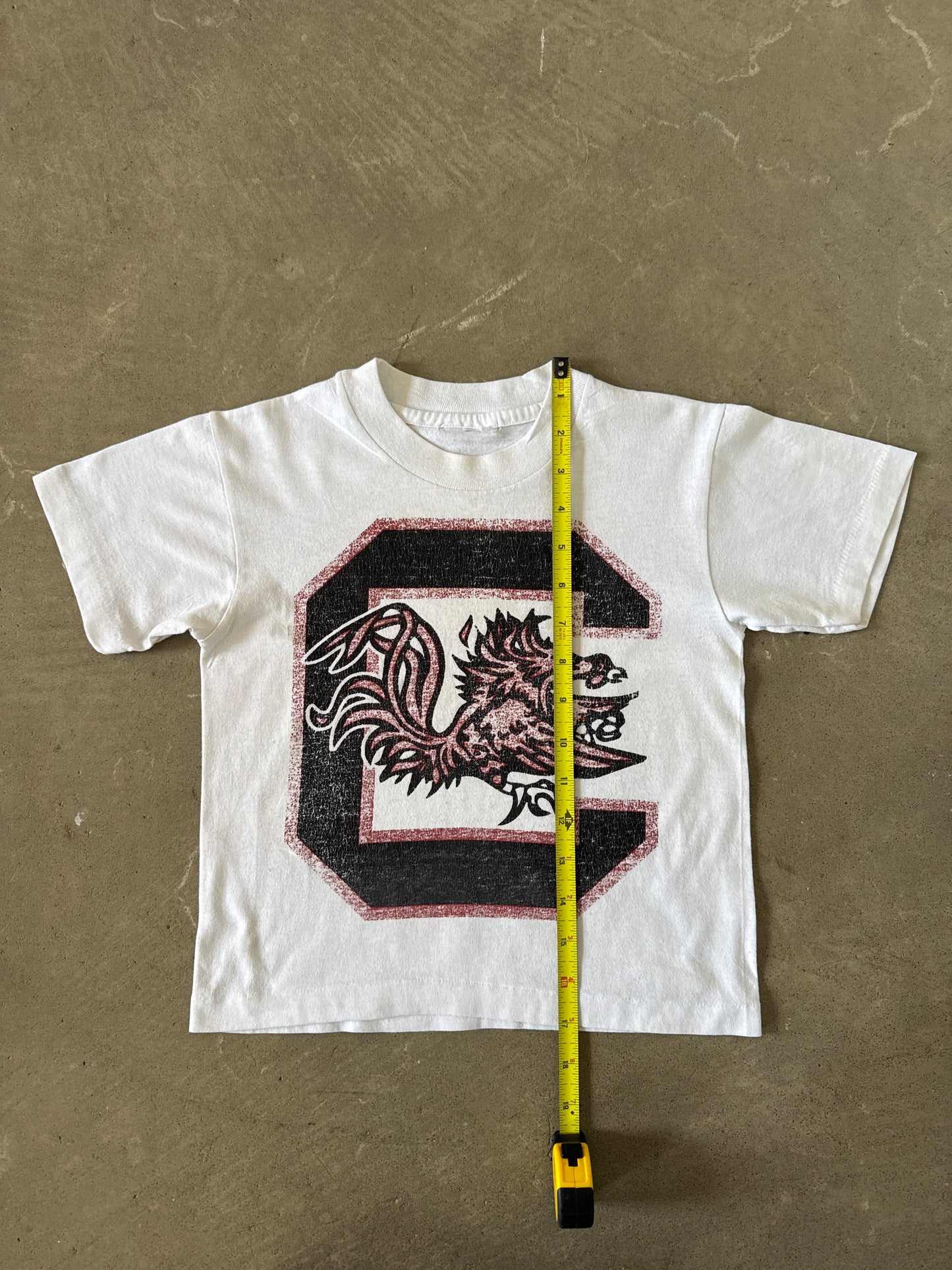 Vintage 90s Toddler University Of South Carolina Gamecocks Tee