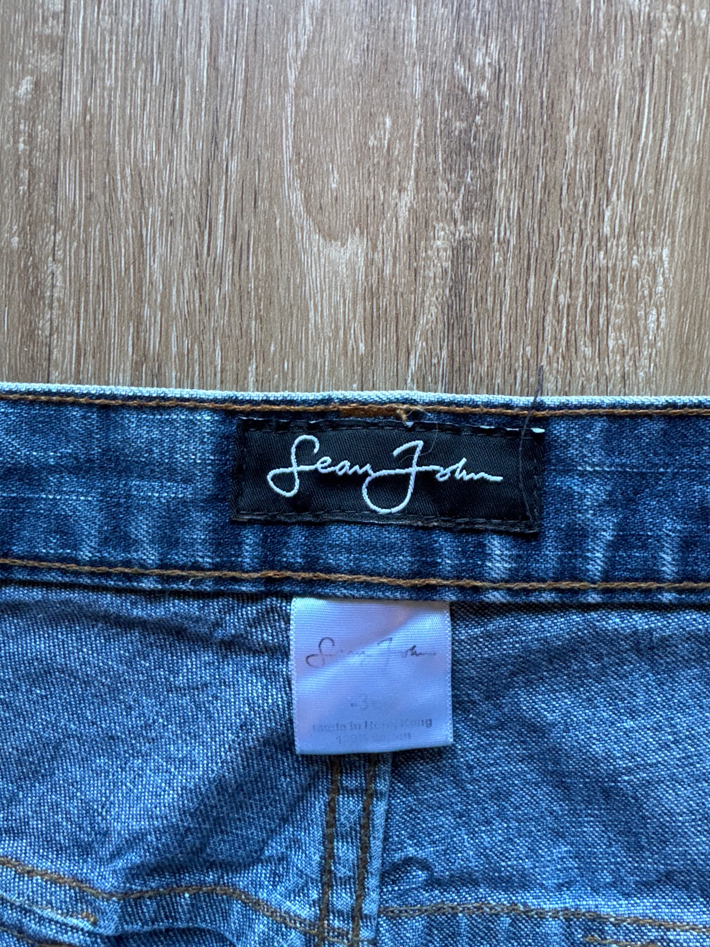 Vintage Y2K Sean John Denim Cargo Jeans
