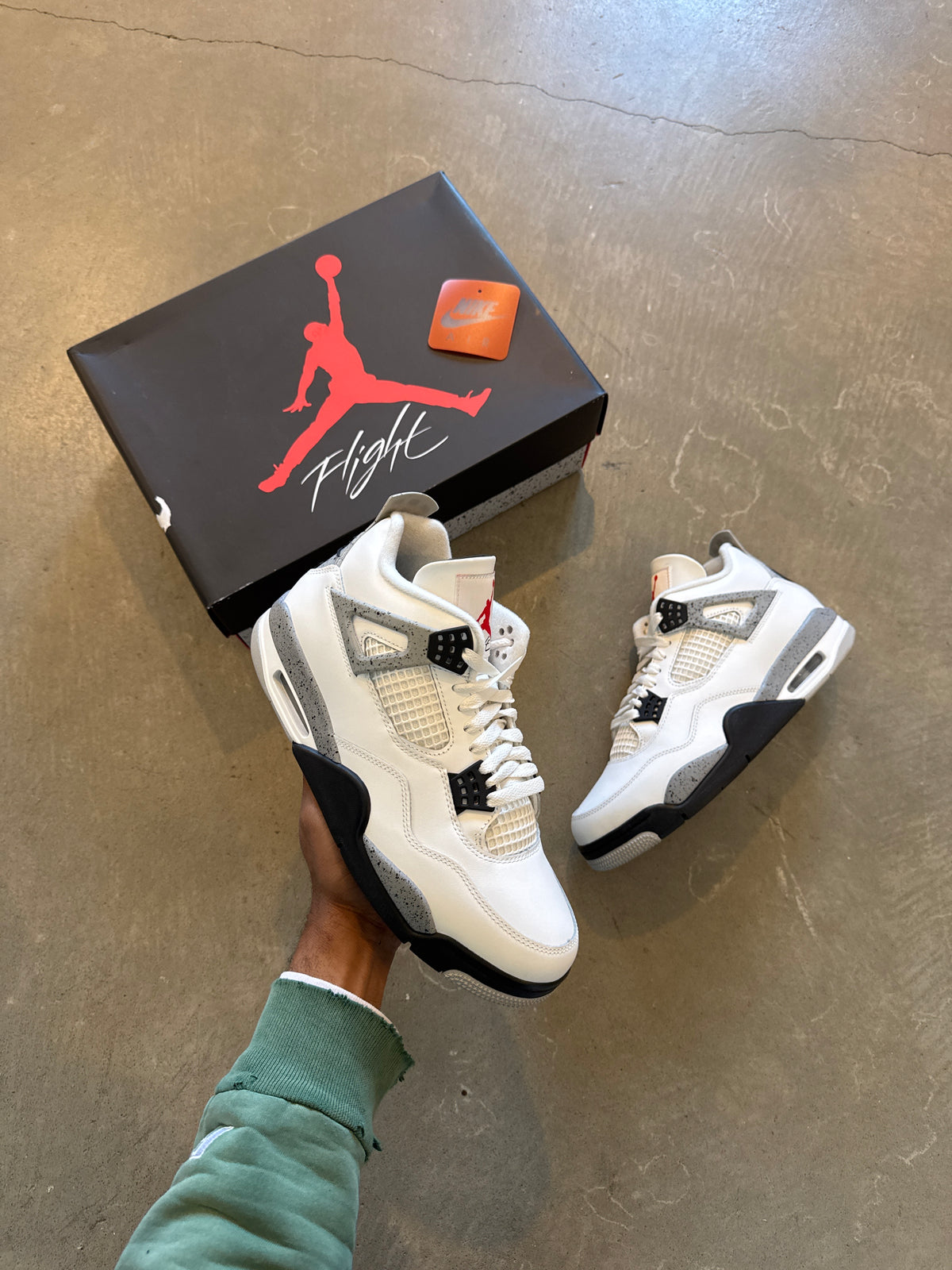 Jordan Retro 4 White Cement (2025)