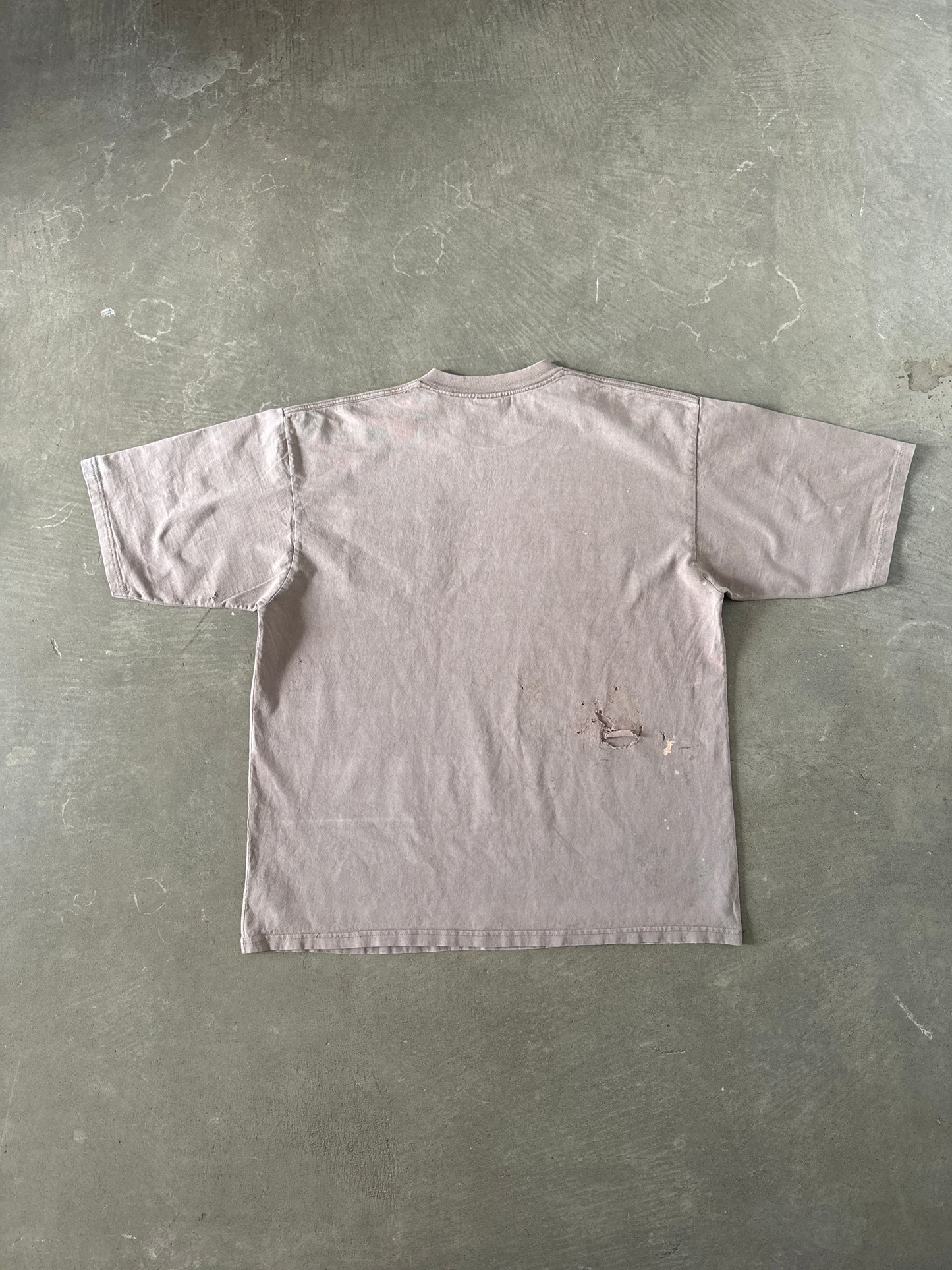 Vintage 90s Carhartt Sun Faded Tan Logo Pocket Tee