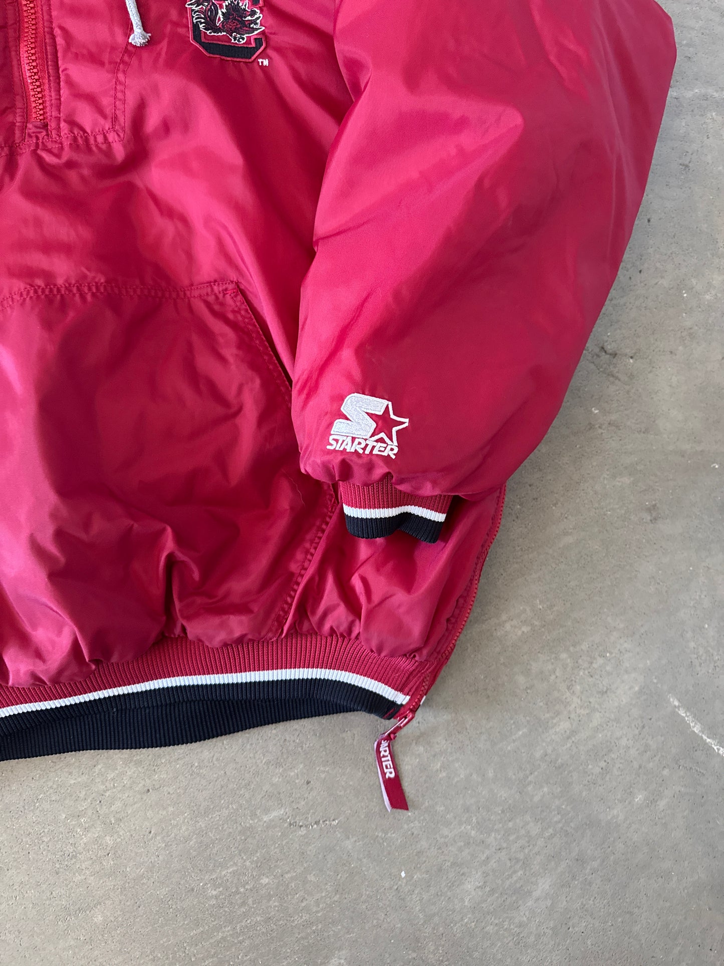 Vintage 90s Starter University Of South Carolina Gamecocks Puffer Jacket