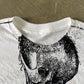 Vintage Rotten Allegory of Death Uncharred Skeleton AOP Tee