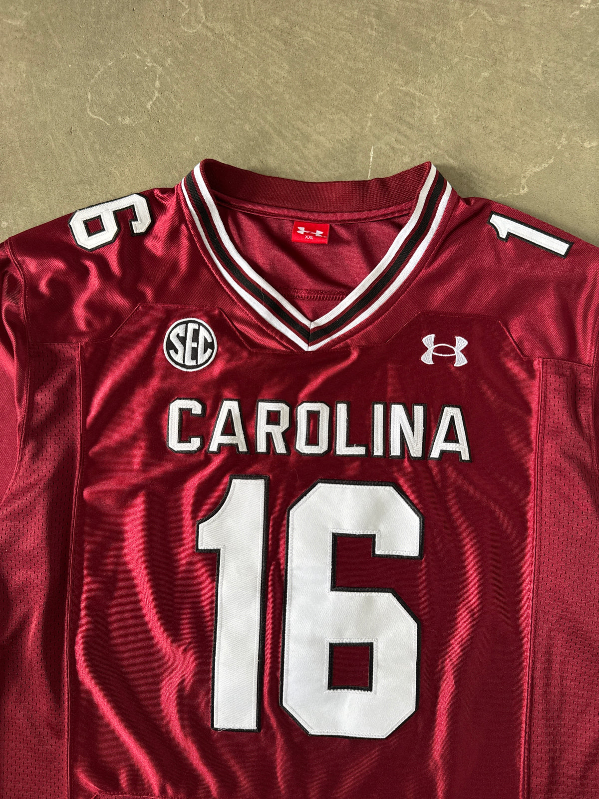 Under Armour Lanorris Sellers University Of South Carolina Gamecocks Football Jersey