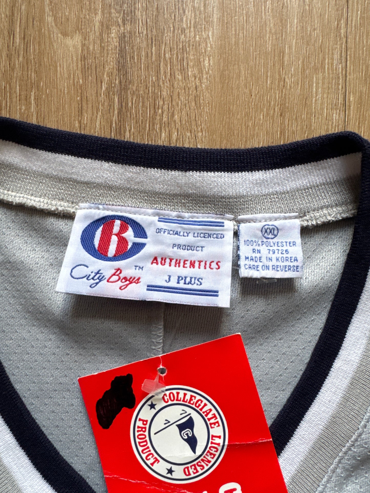 Vintage 90s City Boy Collegiate Sportswear Georgetown University Hoyas Jack Of The Bulldog Hockey Jersey