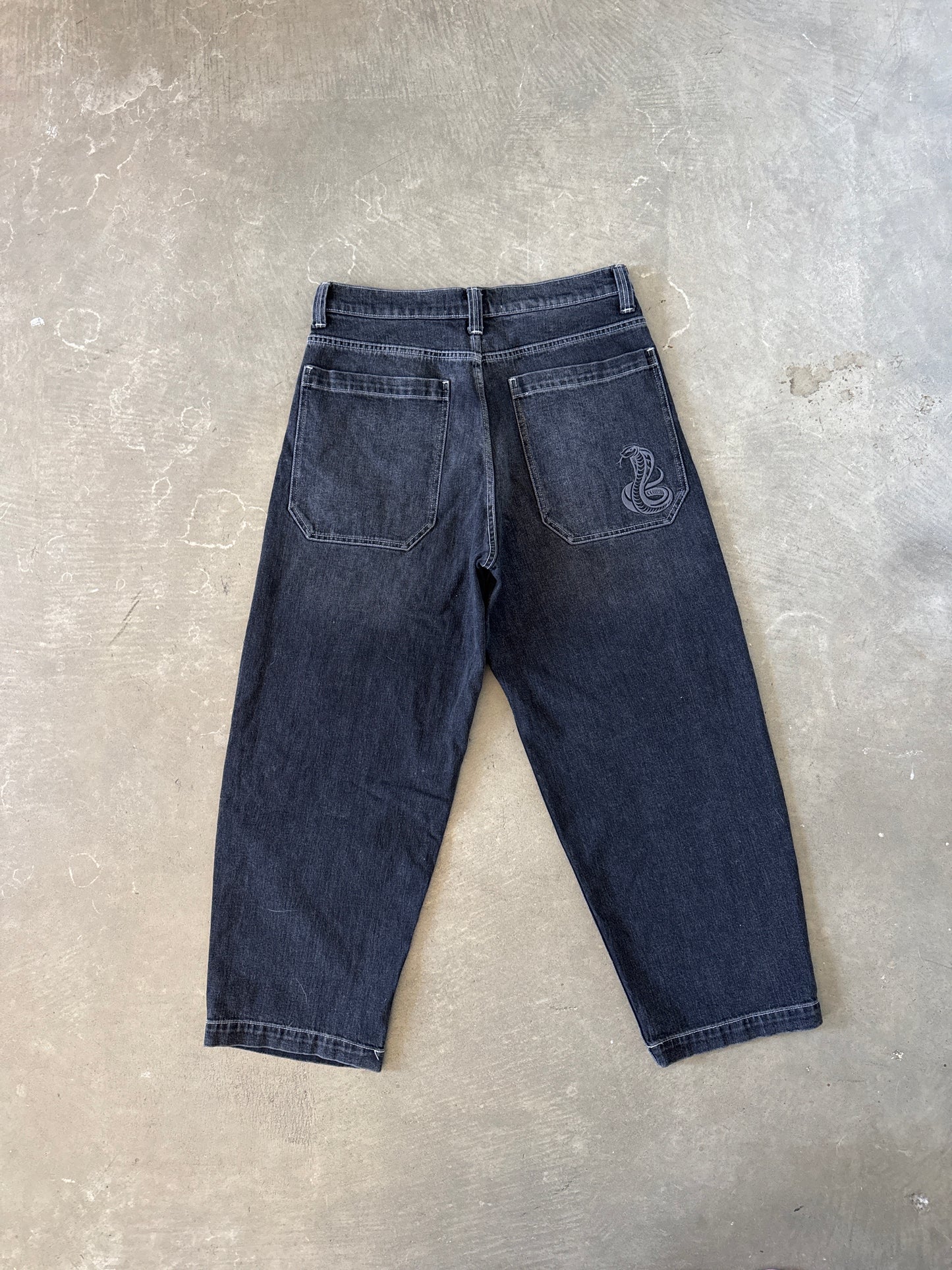 Hollister Washed Black Skater Baggy Jeans
