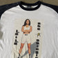 Y2K Laila Ali She Bee Stingin Boxing Muhammad Ali Raglan Tee