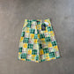 Vintage Y2K Dtek Patchwork Plaid Shorts