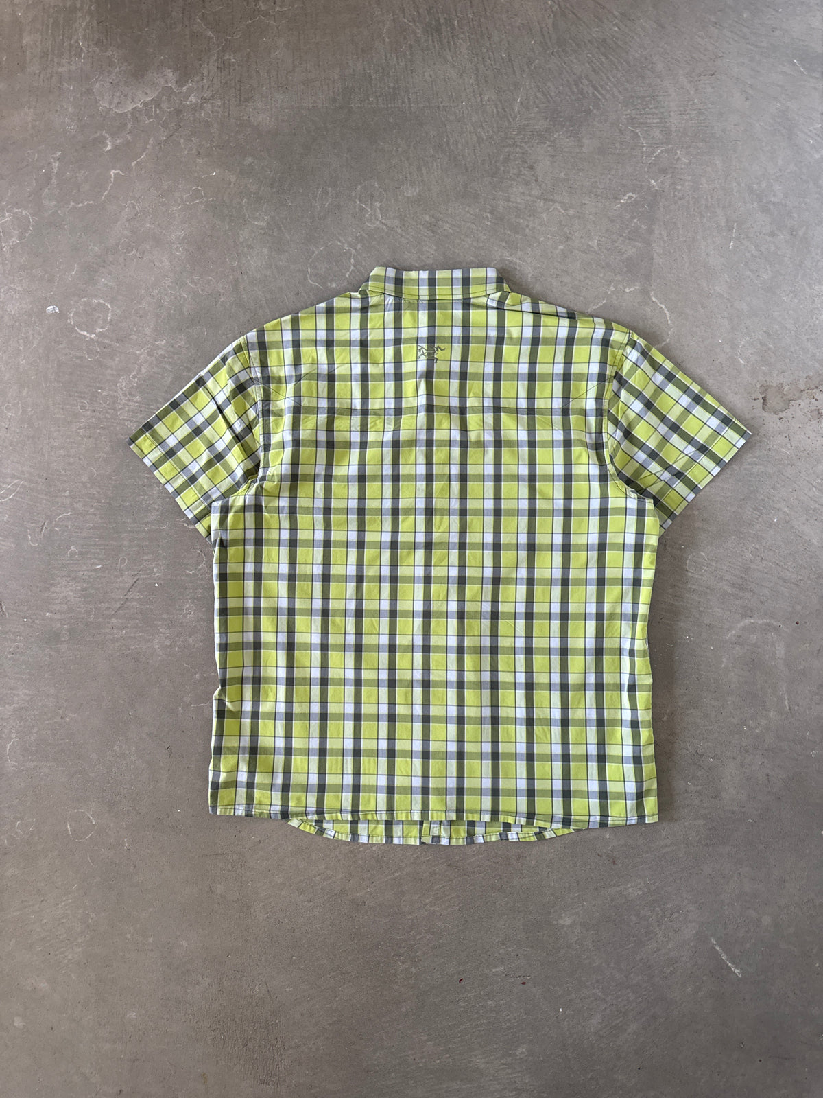 Arc’teryx Plaid Button Up Short Sleeve Shirt