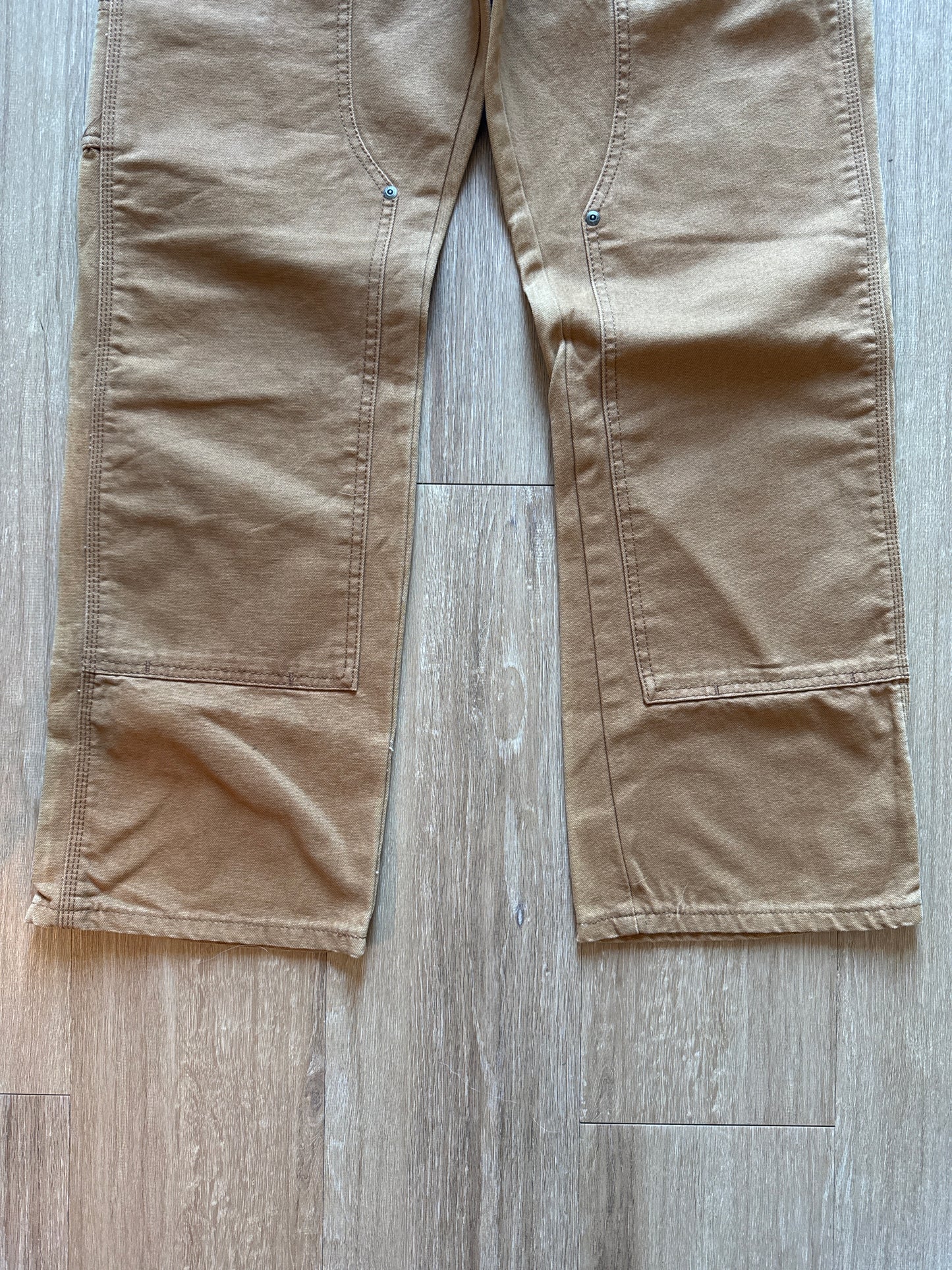 Dickies Dark Tan Relaxed Straight Double Knee Carpenter Pants
