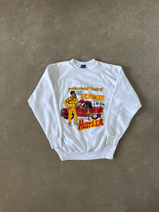Vintage 80s Stone Cold Hustler Sweatshirt