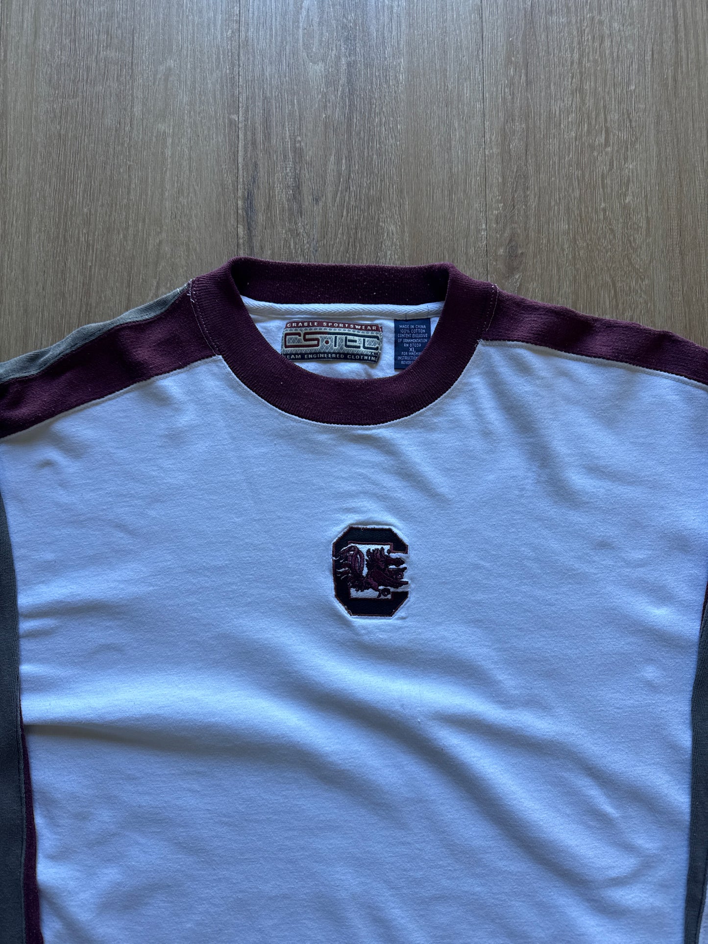 Vintage Crable Sportswear University of South Carolina Gamecocks Long Sleeve