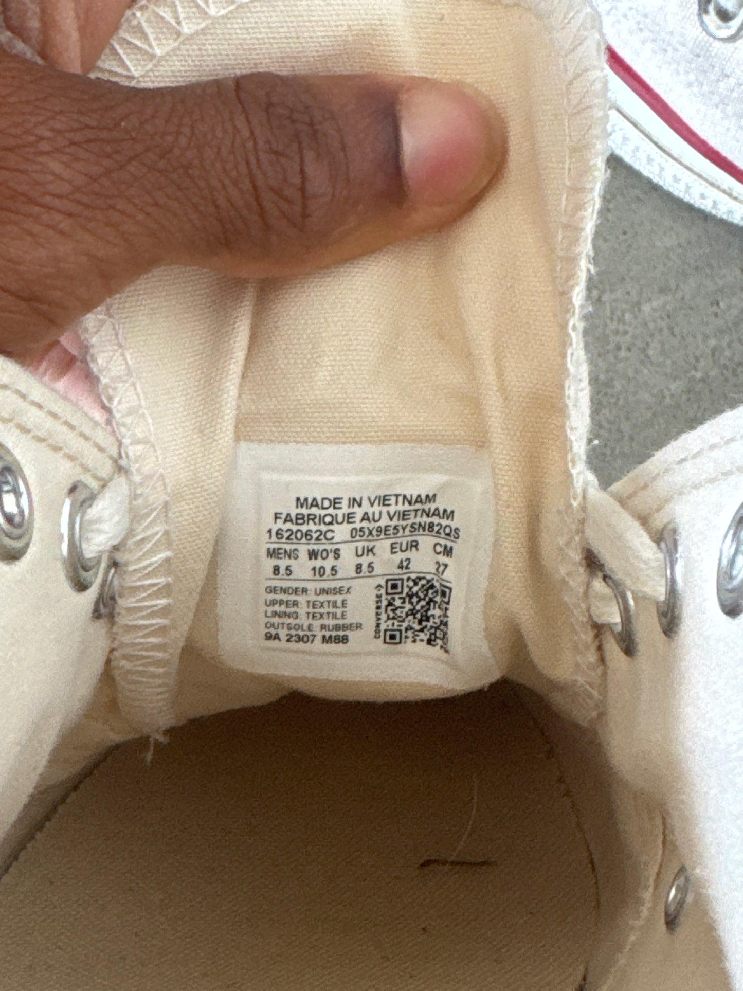 Converse Chuck Taylor All Star 70 Ox Parchment