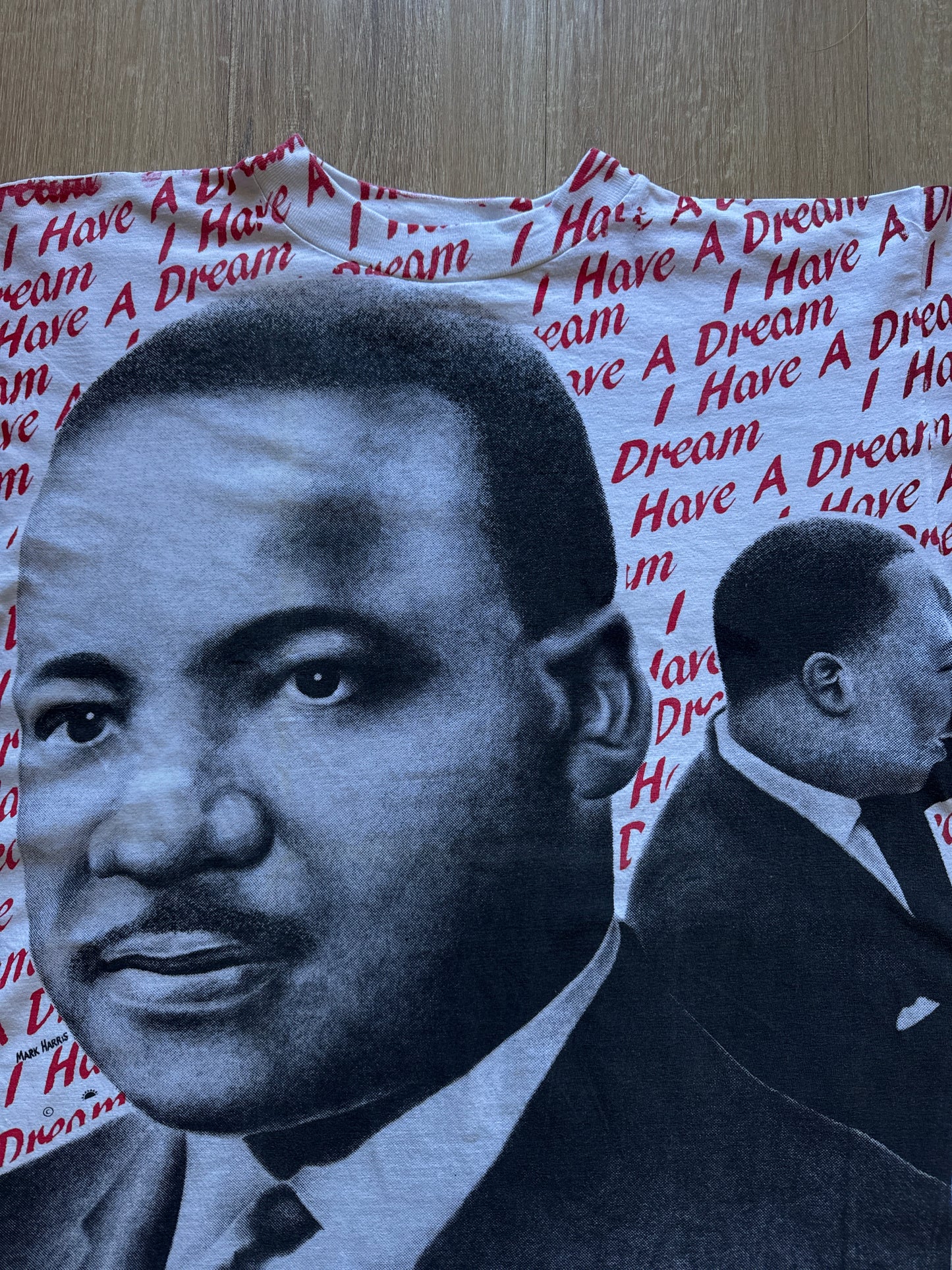 Vintage Mark Harris Martin Luther King Jr All Over Print Tee