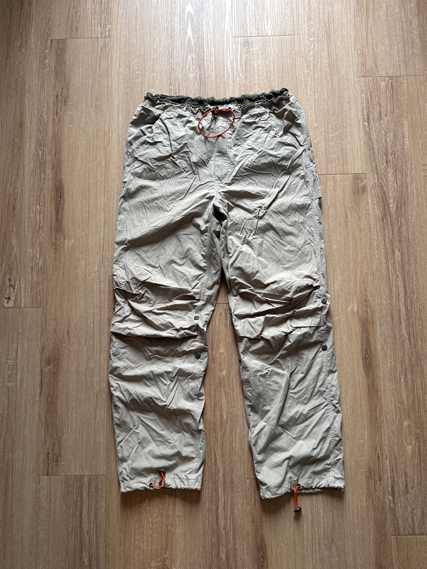 Vintage 2000 Structure USA Utility Supply Tan Baggy Pants