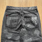 Urban Outfitters BDG 90s Bootcut Flare Denim Contrast Stitch Black Jeans