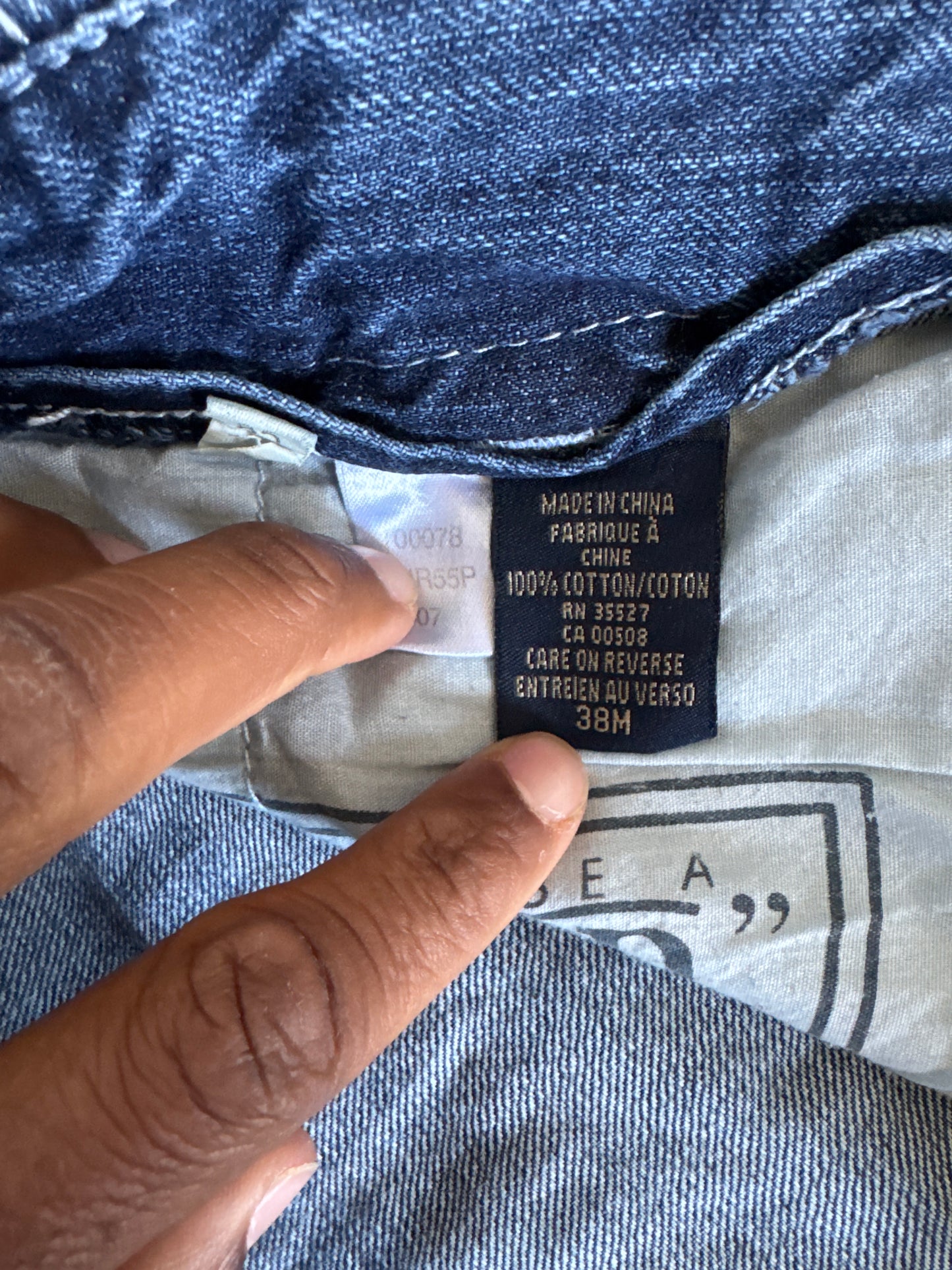 Vintage Y2K Marithe + Francois Girbaud Baggy Bondage Denim Jeans