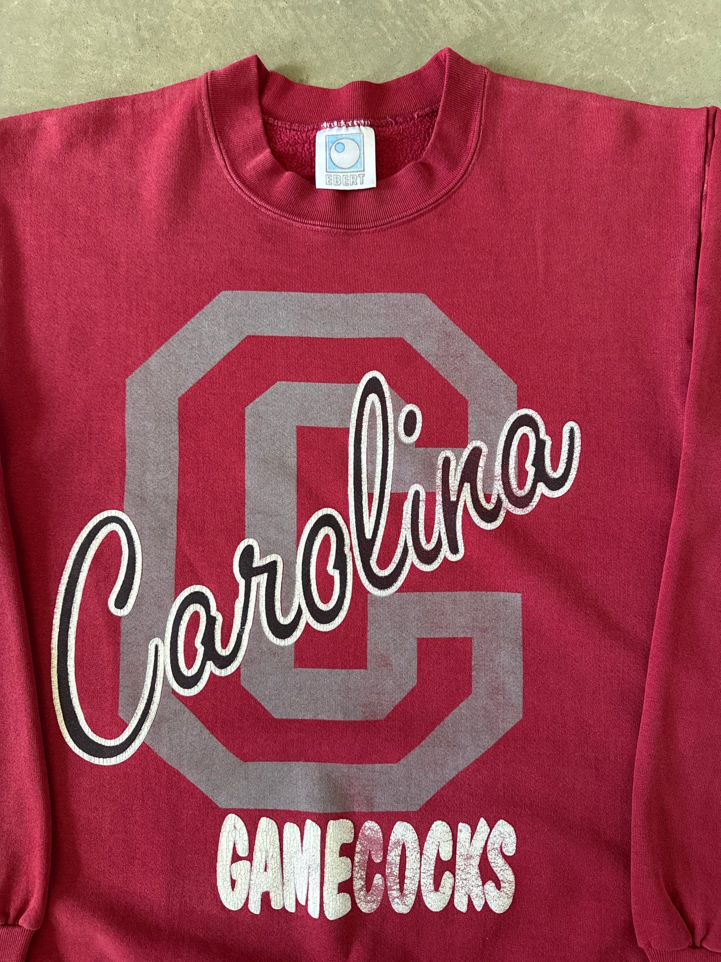Vintage 90s University Of South Carolina Gamecocks Big C Sweatshirt