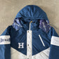 Vintage 90s Howard University Bison Long Puffer Jacket