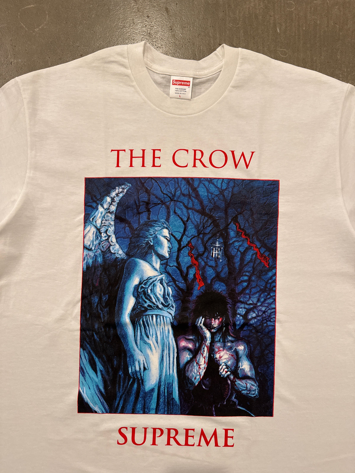 Supreme The Crow White Tee (FW21)