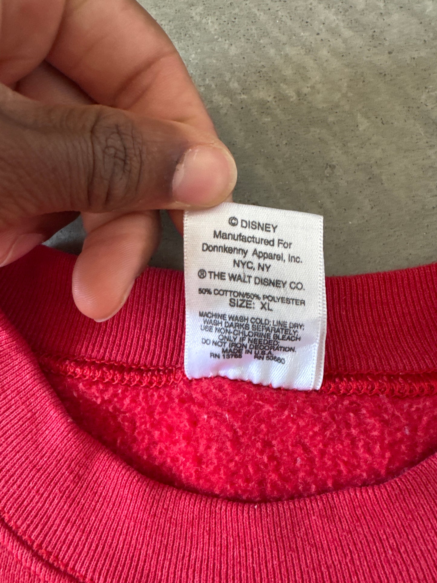 Vintage 90s Mickey Mouse & Co Break Threw Sweatshirt