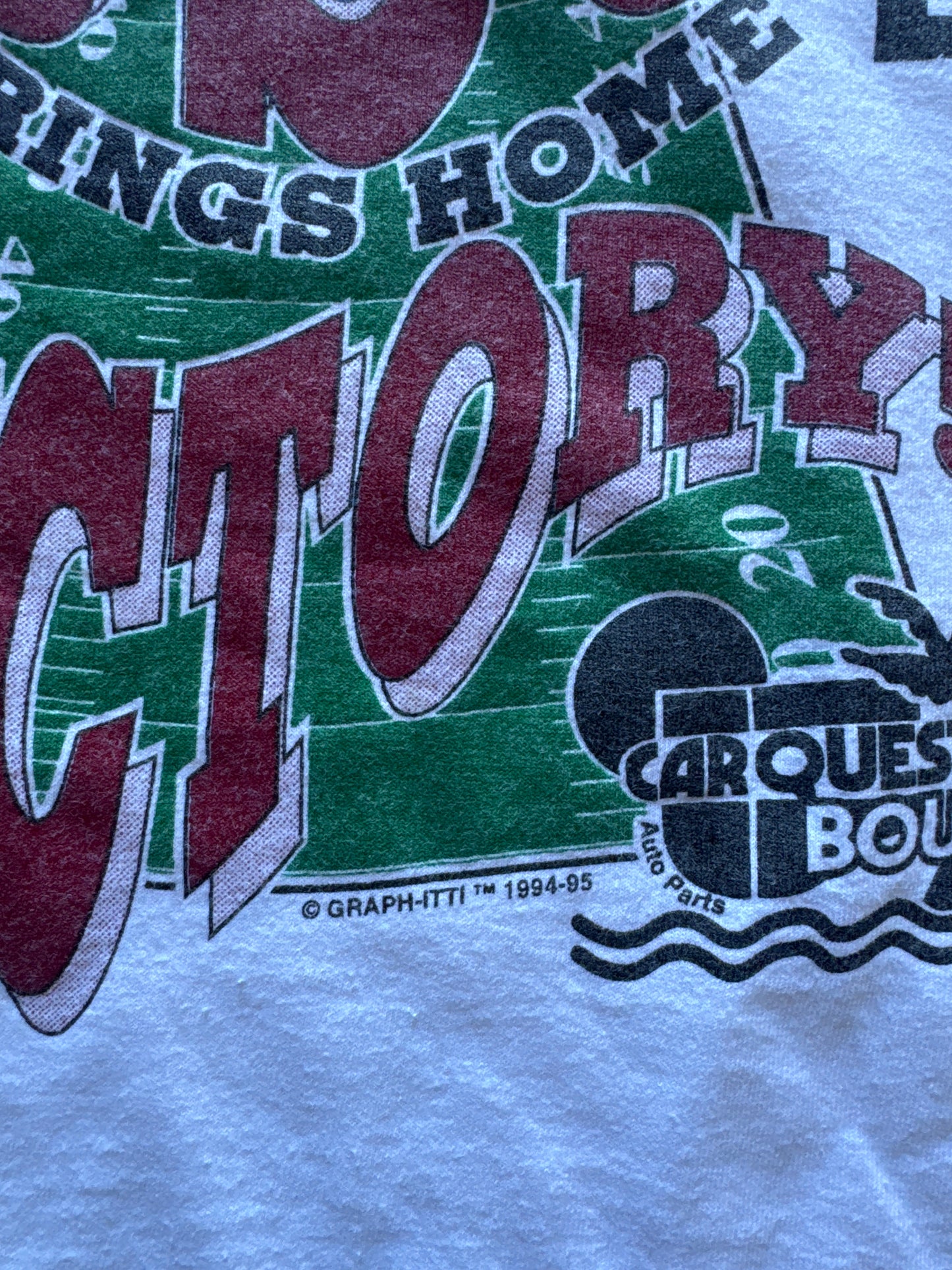 Vintage 1995 University Of South Carolina Gamecocks Great Scott Car Quest Bowl Tee