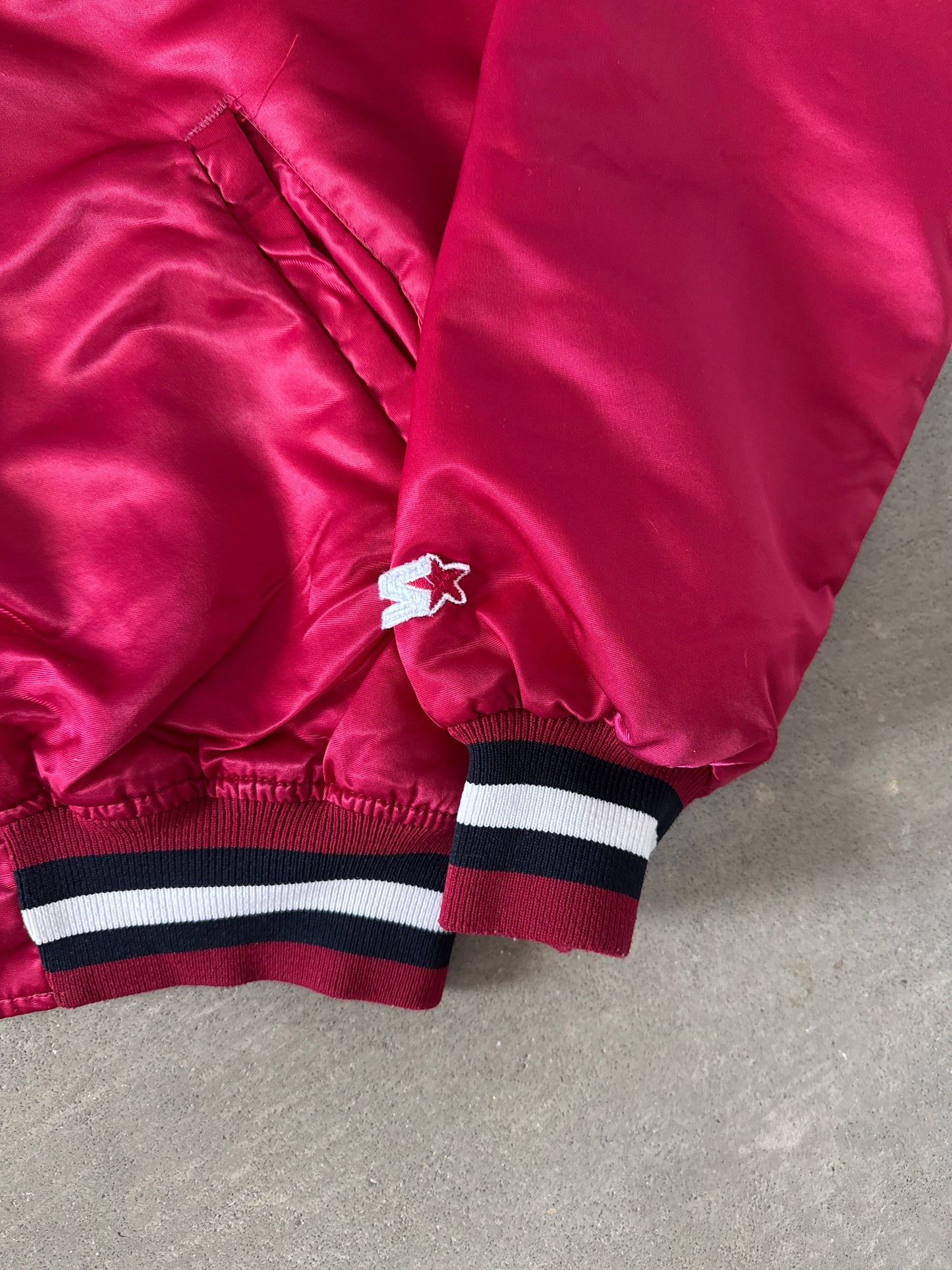 Vintage 90s Starter University Of South Carolina Gamecocks Satin Bomber Jacket