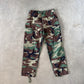 Vintage Military Camo Cargo Pants