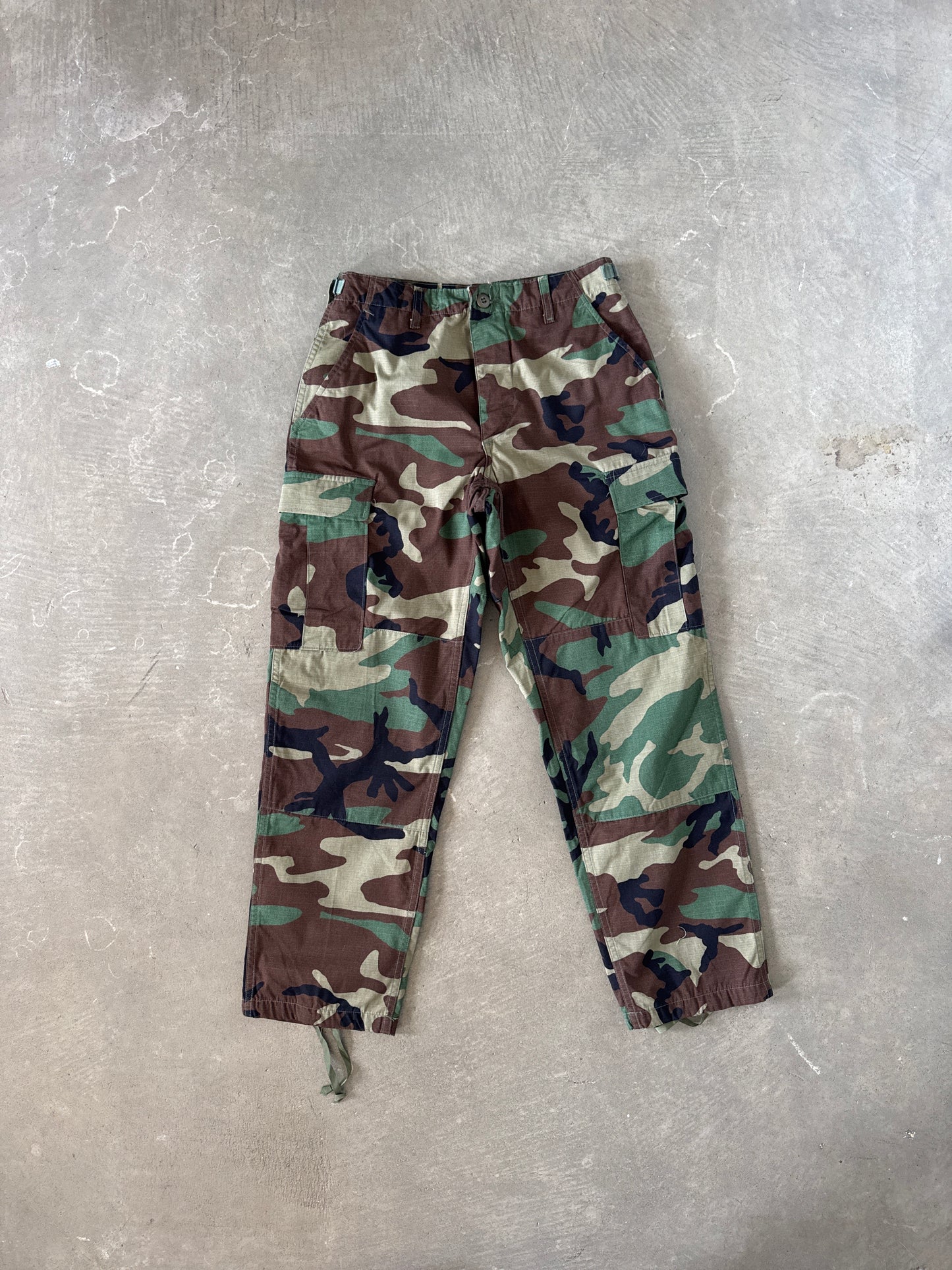 Vintage Military Camo Cargo Pants