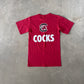 Vintage 90s University Of South Carolina Gamecocks Cocks Helmet Tee