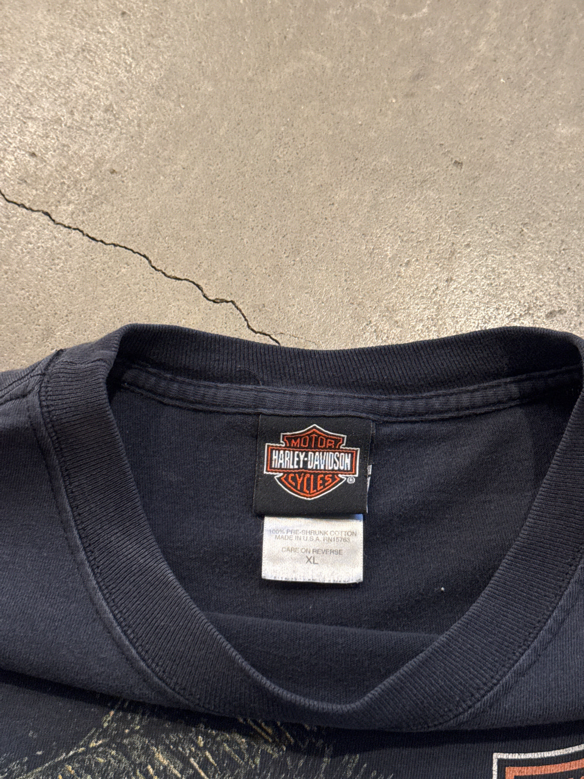 Vintage 90s Harley Davidson Doha, Qatar Tee