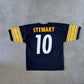 Vintage Logo 7 Pittsburgh Steelers Kordell Stewart Football Jersey