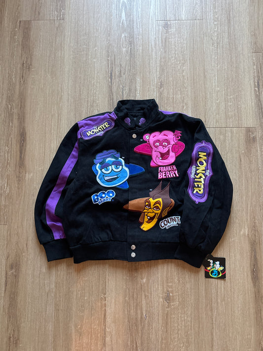 Y2K 2010 Youth General Mills The Monsters Cereal Jeff Hamilton Style Jacket