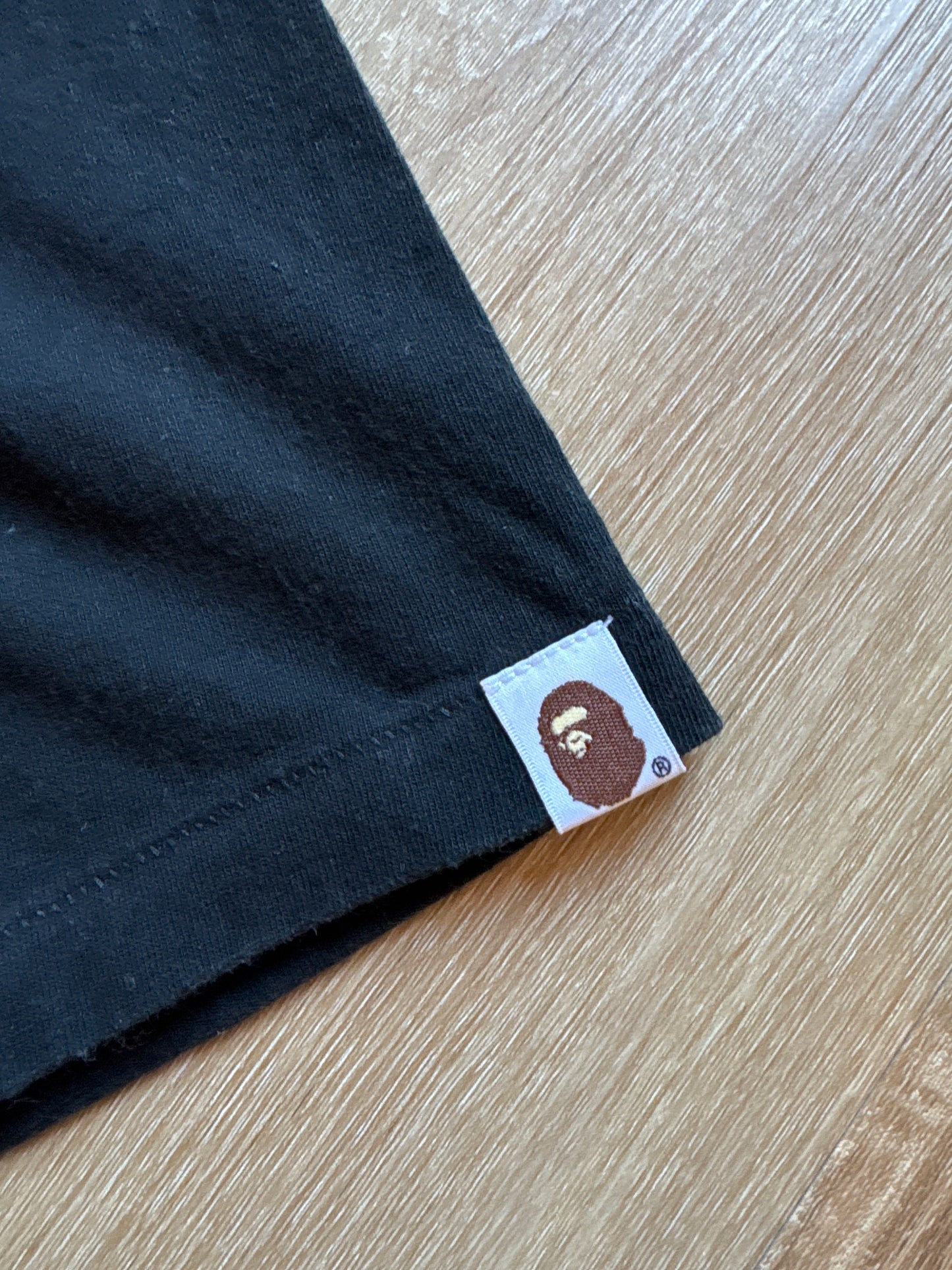 A Bathing Ape Bape Forest Camo College Tee