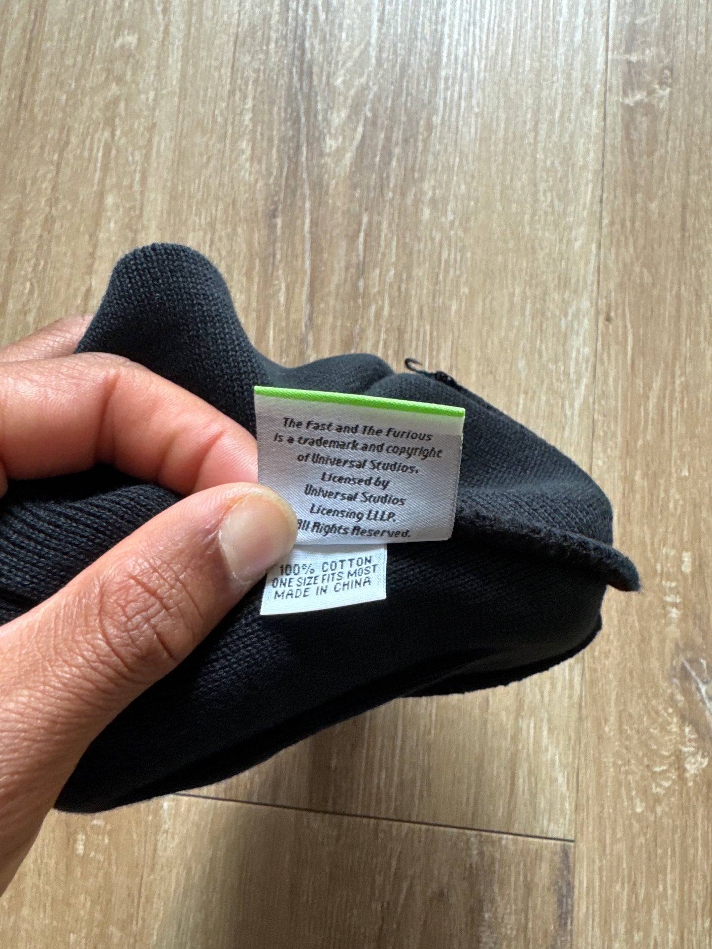 The Fast And The Furious 2 Fast 2 Furious Knit Yellow Beanie Hat