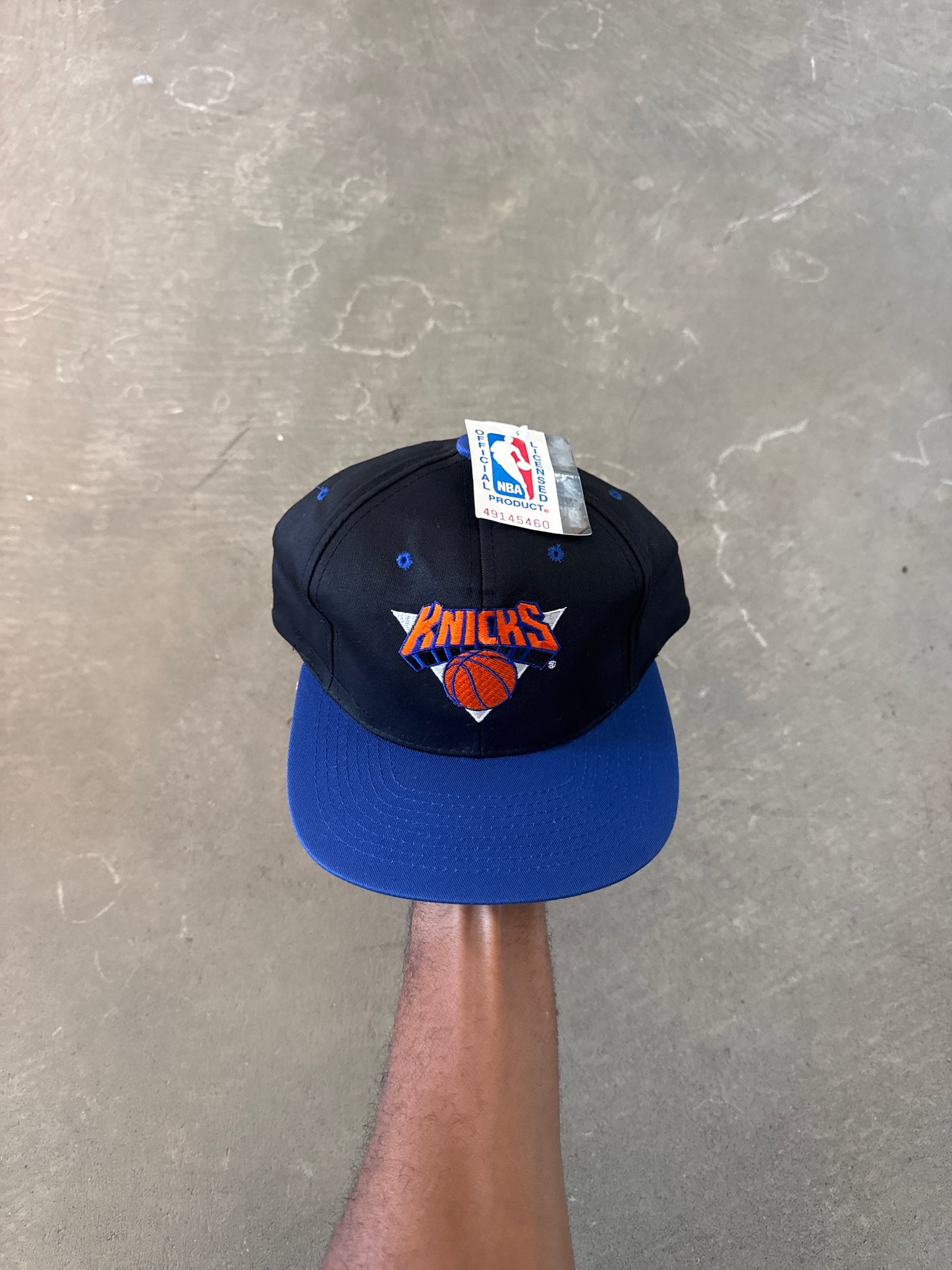 Vintage 90s New York Knicks Snapback Hat