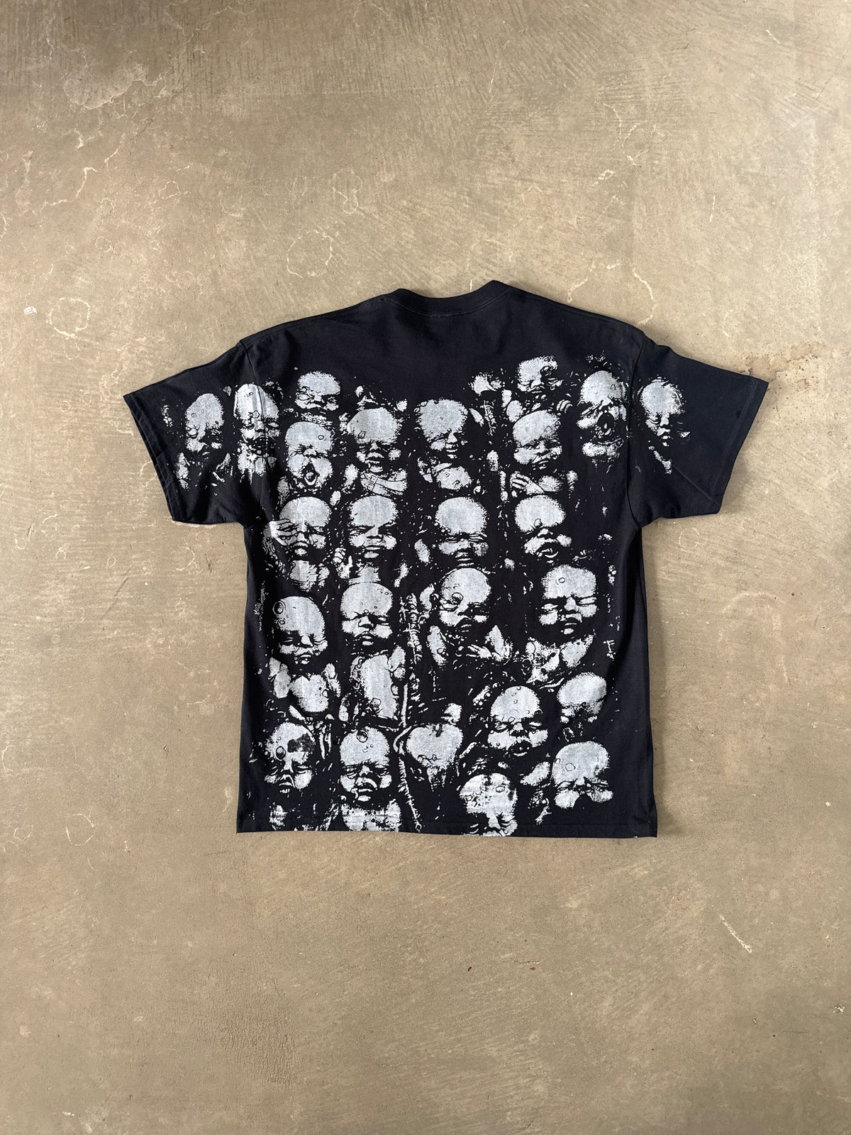 Vintage HR Giger Baby Landscape AOP Tee