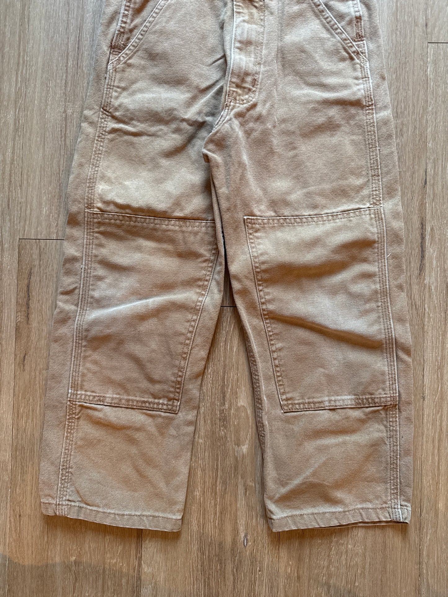 Youth Vintage Carhartt Double Knee Overall Pants