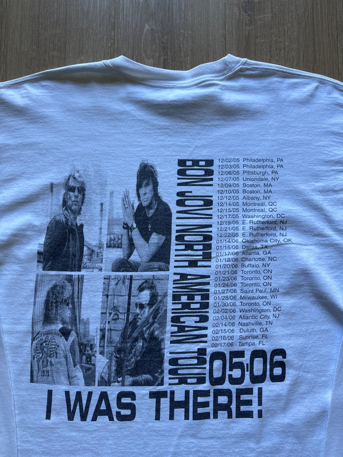 Vintage 2005 Bon Jovi Have A Nice Day Tour Long Sleeve