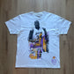 Mitchell & Ness Hardwood Classics Shaquille O'Neal Los Angeles Lakers Player Burst Tee