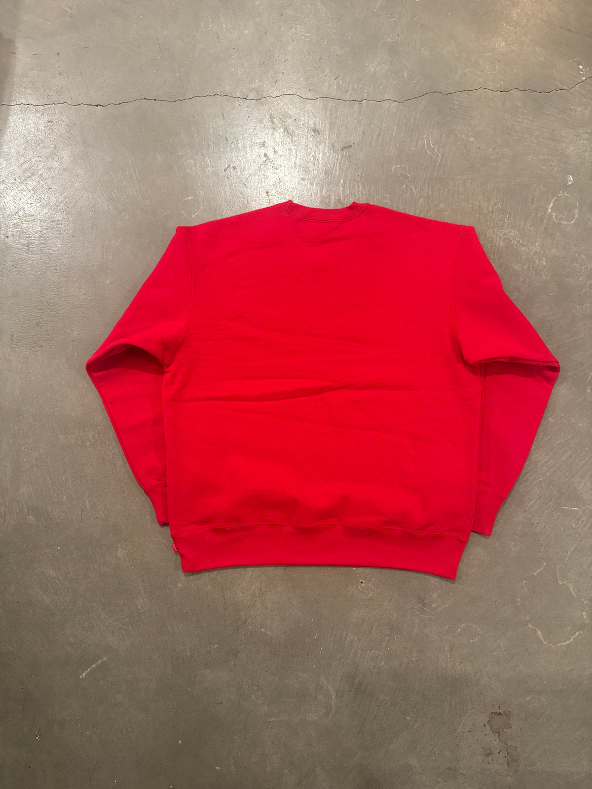 Supreme Futura Logo Red Crewneck (FW20)