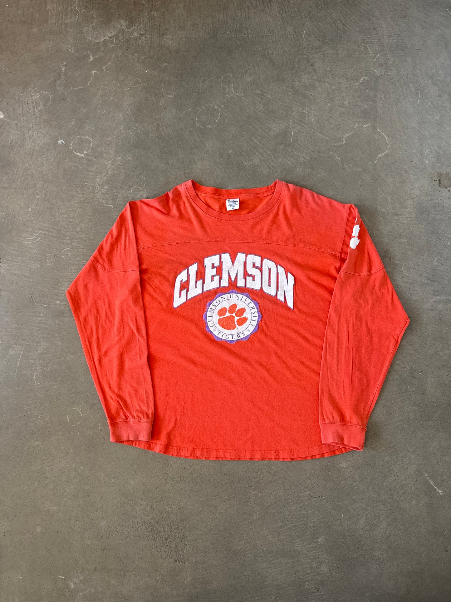 Pressbox Clemson University Tigers Longsleeve
