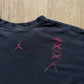 Y2k Nike Jordan 21 Release 2006 Black Tee