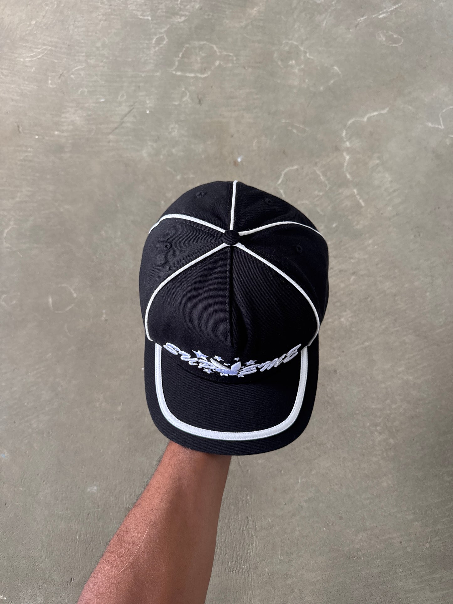 Supreme Playboy 5-Panel Black Snapback Hat (SS21)