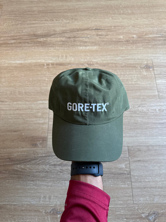 Vintage 90s Goretex Olive Green Snapback USA Made Gore-Tex Hat