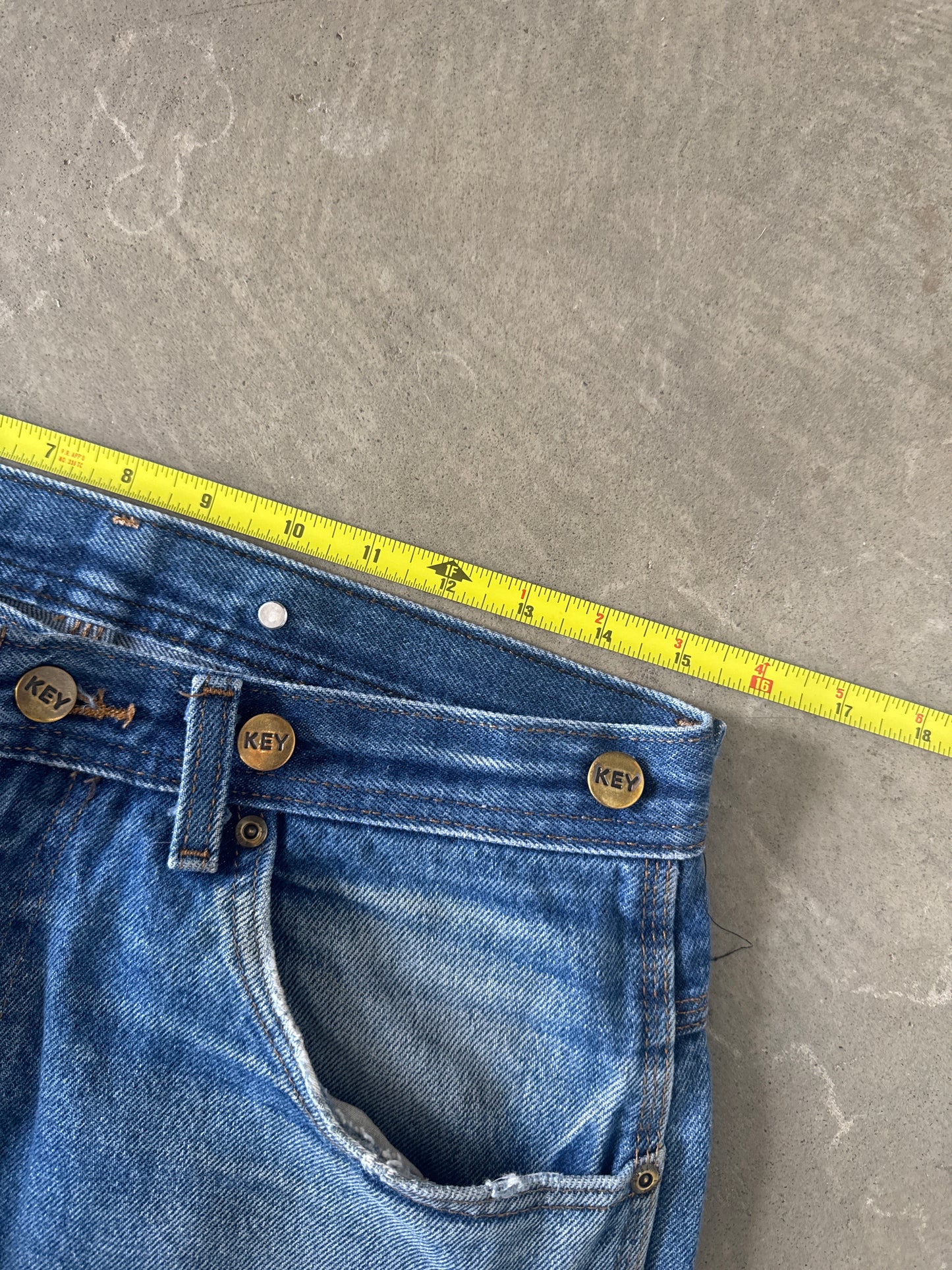 Vintage 90s Key Distressed Double Knee Carpenter Pants