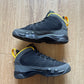 Jordan Retro 9 Dark Charcoal University Gold