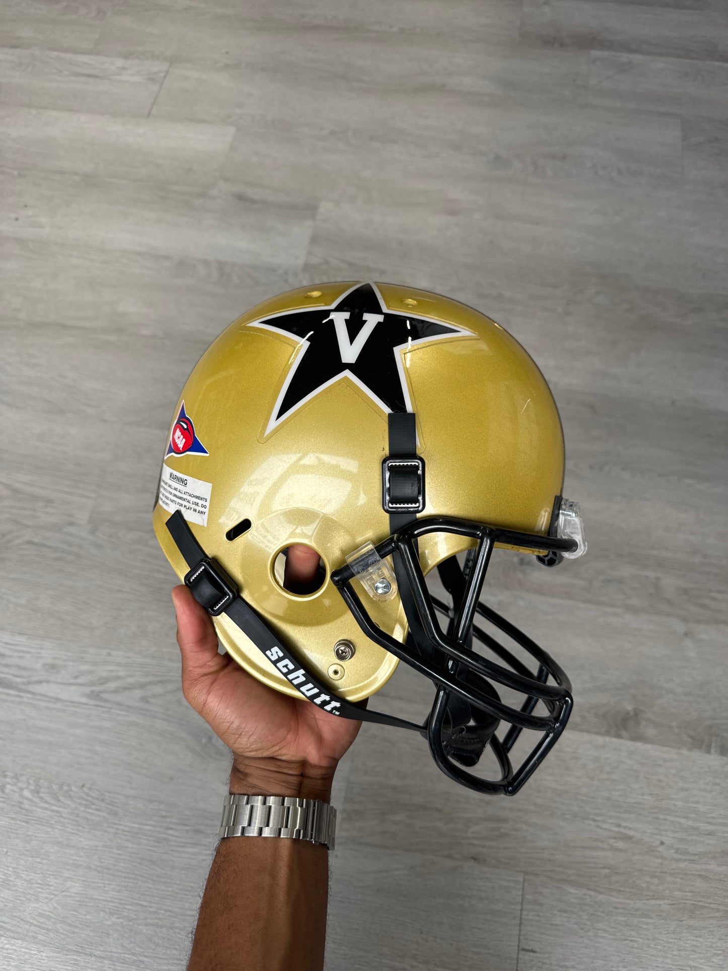 Vanderbilt Commodores NCAA Schutt XP Full Size REPLICA Gameday Football Helmet