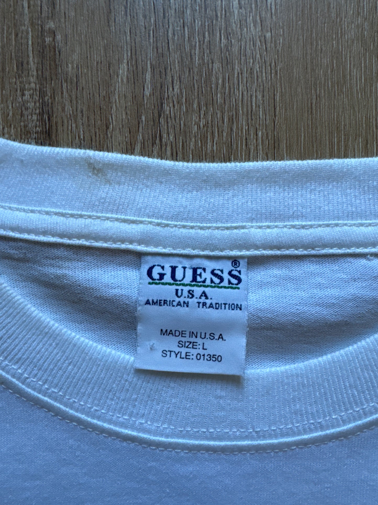 Vintage 1996 Guess Frontier 1930s USA Tee