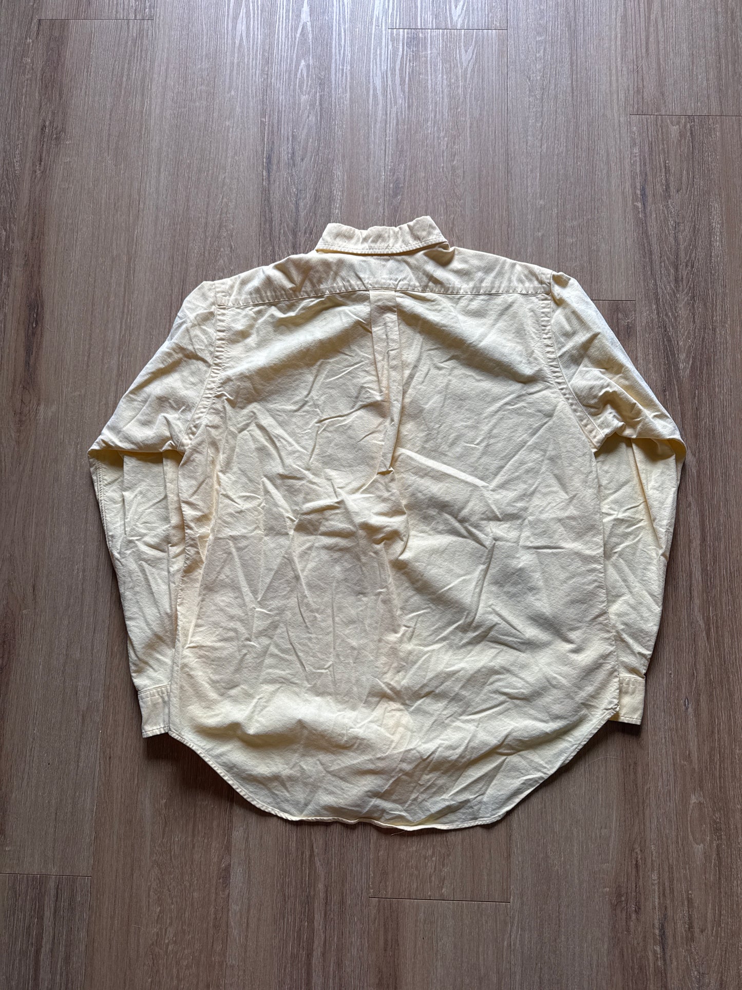 Polo Ralph Lauren Yellow Classic Fit Button Up Shirt